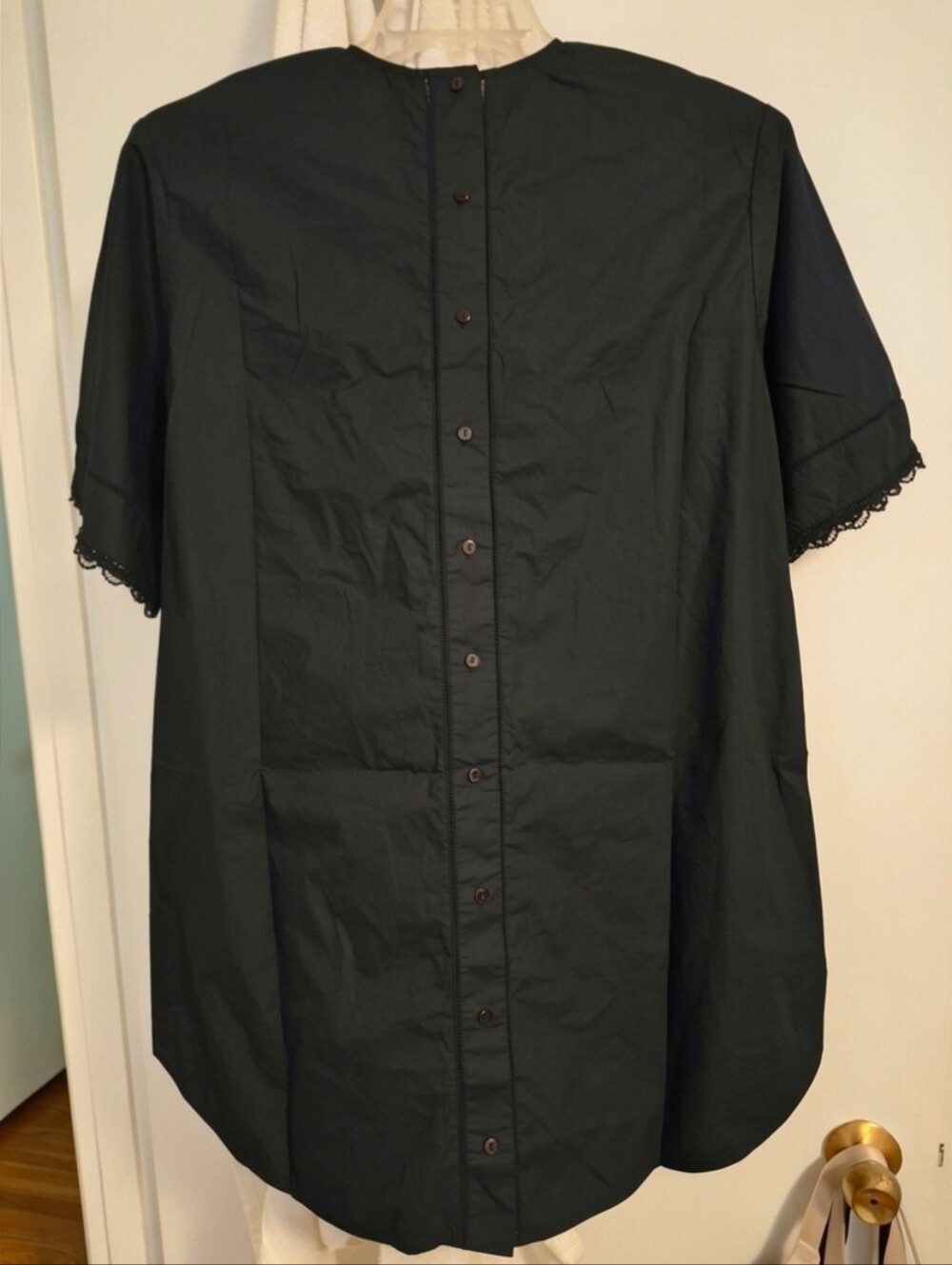 Ulla Johnson Black Diyana Tunic Noir - Picture 7 of 11